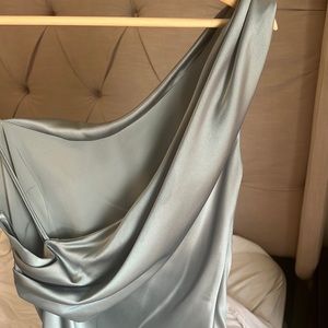 Green Gianni Bini Dress Silky Material